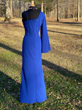 Bell Sleeved Off The Shoulder Dress