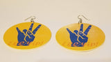 Sigma Gamma Rho Wooden Earring