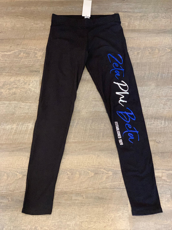 Zeta Leggings Black