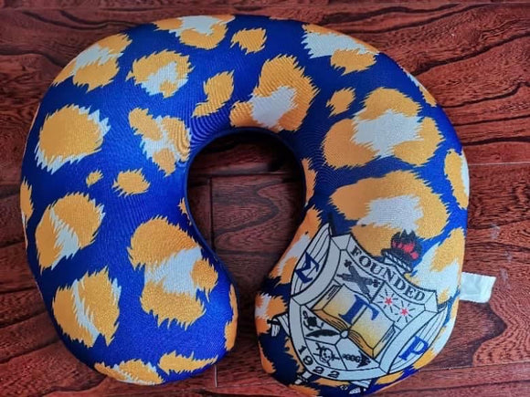 SGRHO Travel Neck Pillow Cheetah Print