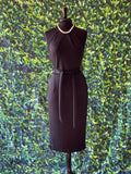 Belted Dress Black