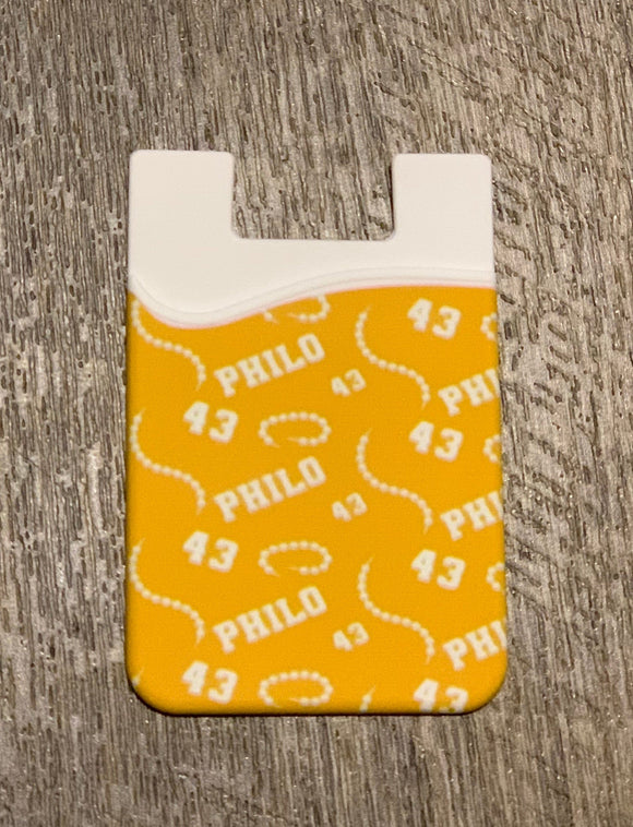 Philo Silicon Phone Card Holder