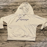 White Zeta Cashmere Hoodie Lounge Set