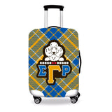 Poodle Luggage Cover