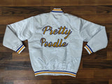 Pretty Poodle Satin Jacket White