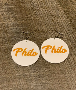 Philo Wooden Earrings