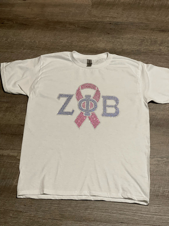 Zeta Breast Cancer Tee