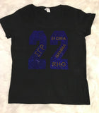 Rhinestone 22 SGRHO Scoop Neck Top