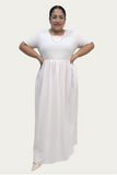 White Maxi Dress 1101