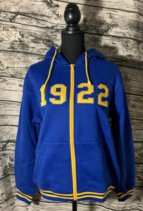 SGRHO Zip Hoodie