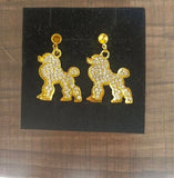 Poodle jewelry set