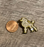 Poodle Pin