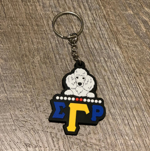 Poodlechella Keychain