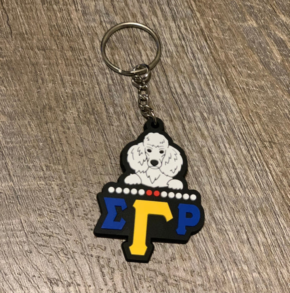 Poodlechella Keychain