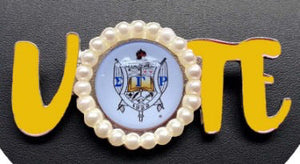 Sigma Gamma Rho Vote Pin