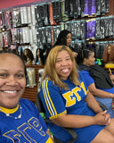 SGRHO Hoodie Tee Dress Royal