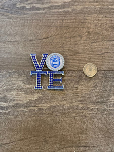 Zeta Vote Pin