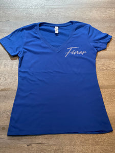 Finer V Neck Tee