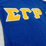 Blue SGRHO Hoodie Tee Dress