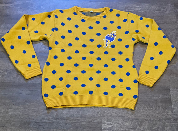 Rhoer Polka Dot Knit Sweater