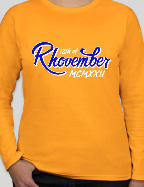 Rhovember Tee LS