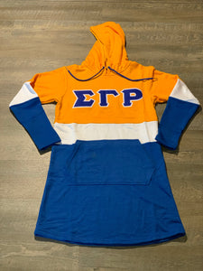 SGRHO Terry Cotton Sweatshirt Dress