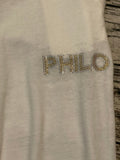 White Philo Cashmere Hoodie Lounge Set