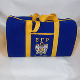 Quilted SGRHO Weekend Bag