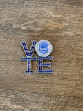 Zeta Vote Pin